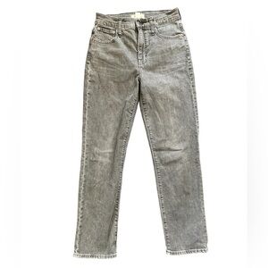 Madewell Charcoal Denim Jeans Women